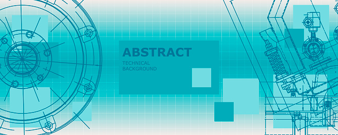 Mechanical Engineering Drawing Abstract Drawing Stock Illustration ...