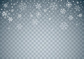 istock Christmas Winter Falling Snowflakes Transparent Background 1272094928
