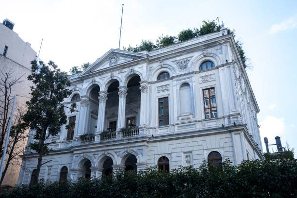 The old American consulate in Beyoglu, Istanbul, Turkey
