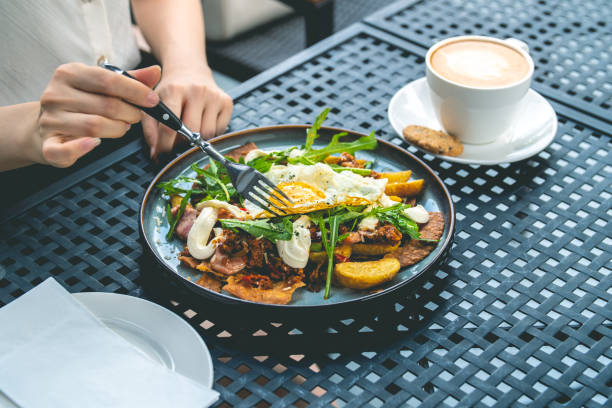 istock Eating lunch  in restaurant 1272099437