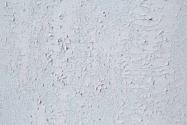 istock Texture, old oil paint peeling off the wood surface 1272100887