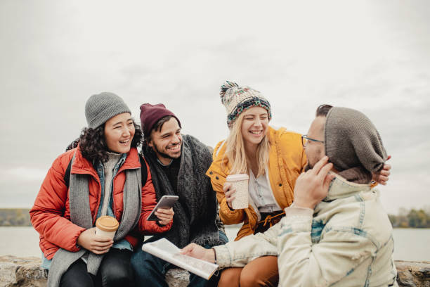 istock Group of friends enjoying together 1272105158