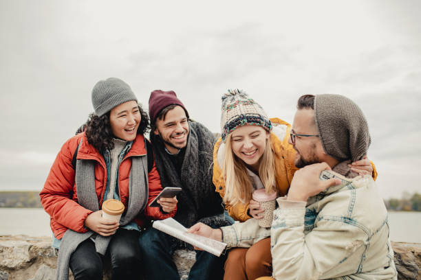 istock Group of friends enjoying together 1272105166