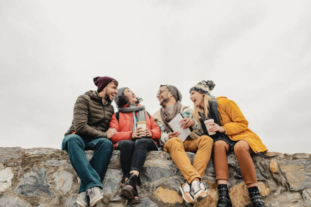 istock Group of friends enjoying together 1272105167