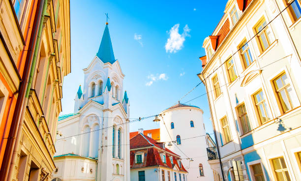 istock Riga old town view, Latvia 1272108803