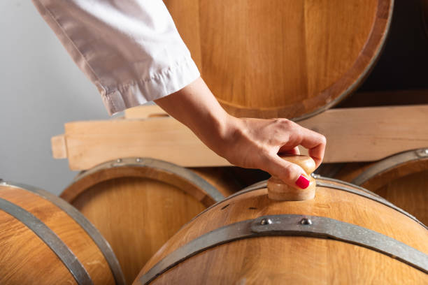 istock Opening the whiskey barrel 1272108884