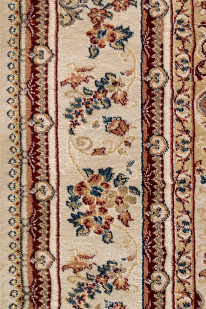 istock Crop view of traditional persian carpet 1272110398