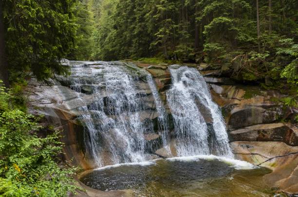 istock Mumlava waterfalls in North Bohemia 1272111062