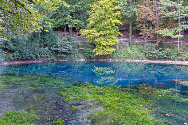 istock Blue pot in Blaubeuren, spring of the river Blue 1272112451