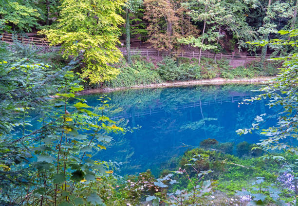 istock Blue pot in Blaubeuren, spring of the river Blue 1272115782