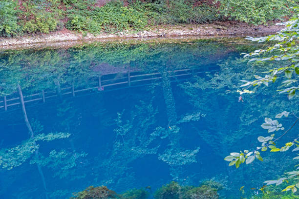 istock Blue pot in Blaubeuren, spring of the river Blue 1272116901