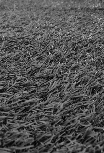 istock black and white Grass texture and background, Dark black carbon fibre pattern and wallpaper, Selective focus and blurry view. 1272126000