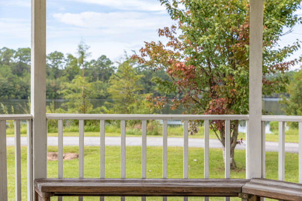 istock View through Gazebo at Georgia State Park 1272140847
