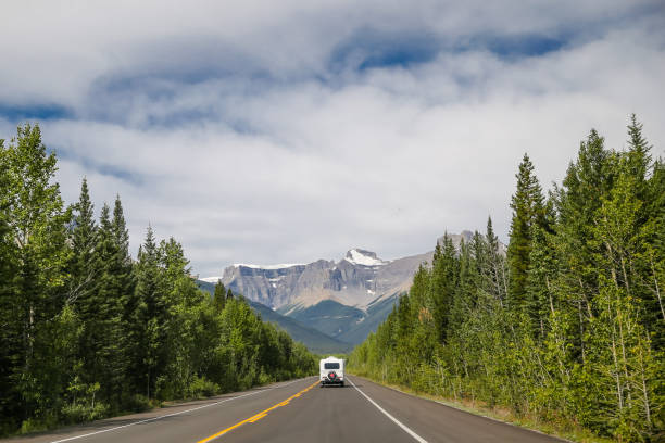 istock A motorhome making it's way through the Rocky Mountains in Jasper National Park 1272143149