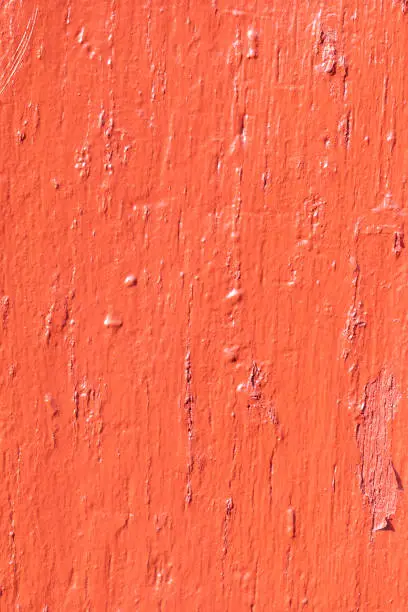 background of red painted old harmonic wooden wall