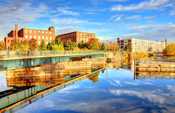 istock Autuumn in Lowell, Massachusetts 1272144689