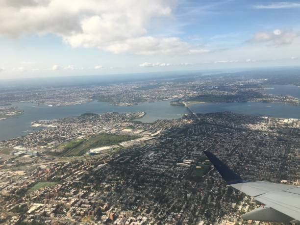 istock Flight Leaving New York, NY during Fall. 1272152406