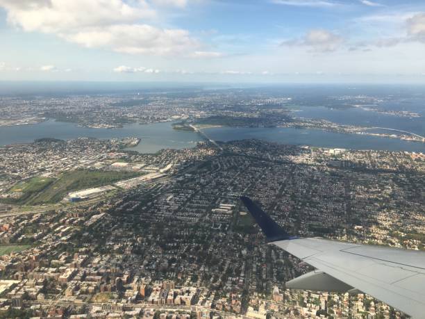 istock Flight Leaving New York, NY during Fall. 1272152416