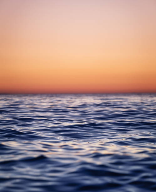 istock Waves on the sea surface and sky as a background. Seascape during sunset. Nature composition. Mediterranean sea. 1272154288