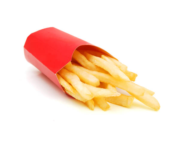 istock french fries in a red paper wrapper on white background 1272166397