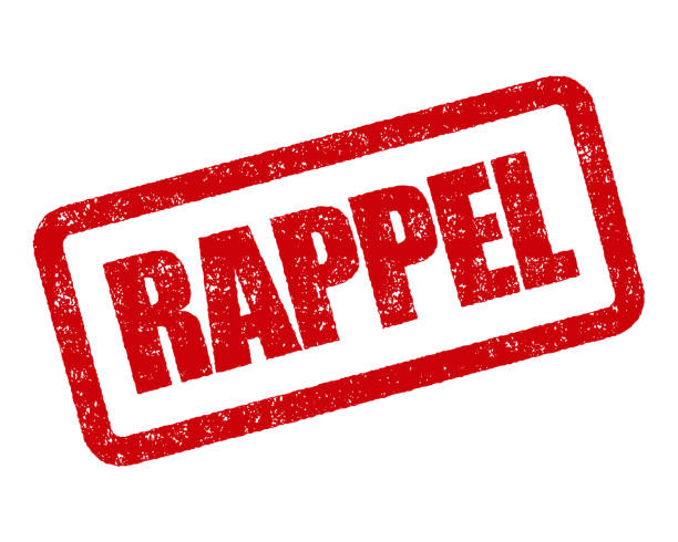 Reminder French Rubber Stamp A French rubber stamp with a faint grunge texture. File is built in CMYK for optimal printing and can easily be converted to RGB with no color shifts. reminder-stamp stock illustrations