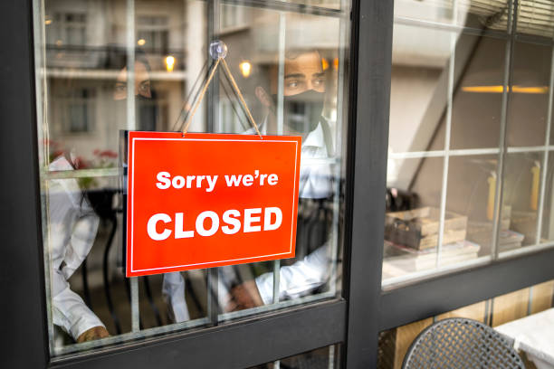 istock Closing business due to Covid-19 1272168451