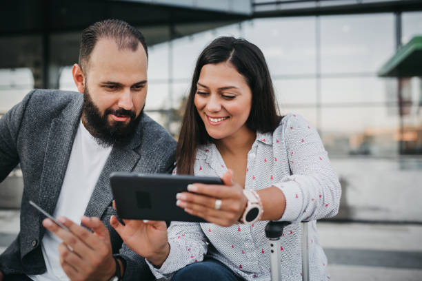 istock Business people enjoying online shopping 1272170819