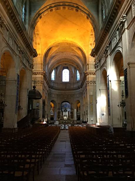 istock Walk Around St. Nicholas Church of Chardonnet 1272177314