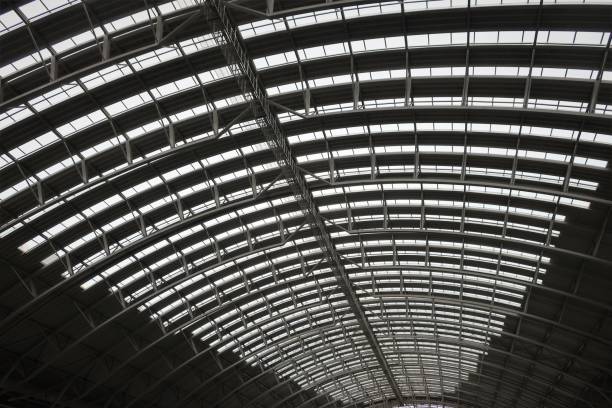 istock The ceiling interior of Gwangmyeong Station 1272181024