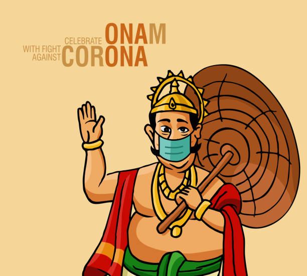 Kerala Onam Festival King Mahabali Also Known Maveli Wearing A Medical Mask Stock Illustration - Download Image Now - iStock Kerala Onam Festival King Mahabali Also Known Maveli Wearing A Medical Mask Stock Illustration - Download Image Now - iStock