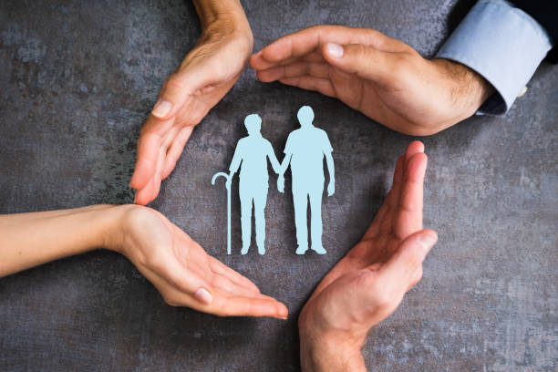 istock Senior And  Elderly Pension Protection 1272197503
