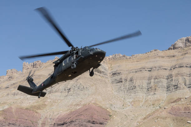 istock UH-60 Black Hawk Military Helicopter in flight 1272203093