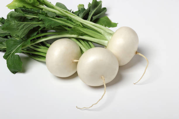 Turnip on a white background Texture and composition of turnips turnip stock pictures, royalty-free photos & images