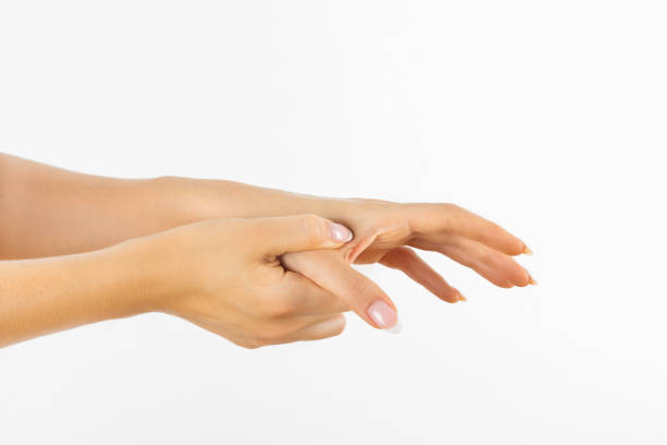 Pain in hand Pain in hand hand massage photos stock pictures, royalty-free photos & images