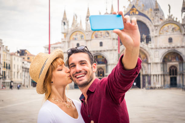 istock Couple travelling in Venice, Italy 1272212886
