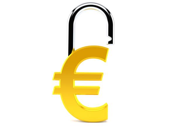 istock Euro currency with padlock 1272213061