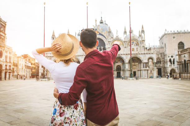 istock Couple travelling in Venice, Italy 1272213905