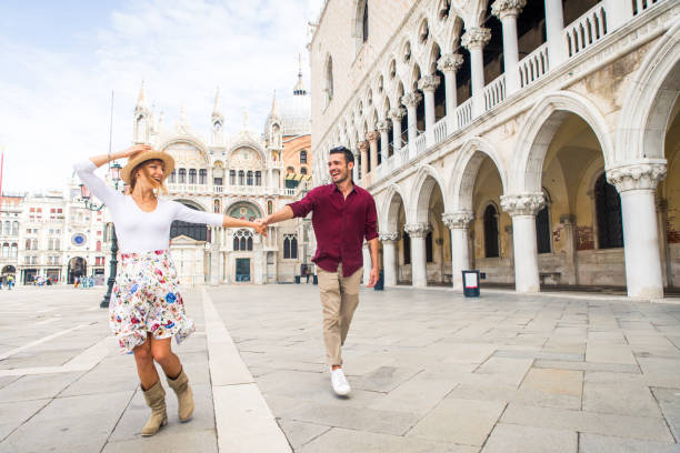 istock Couple travelling in Venice, Italy 1272214120