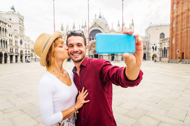 istock Couple travelling in Venice, Italy 1272215002