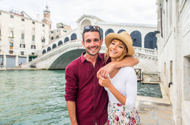 istock Couple travelling in Venice, Italy 1272216267