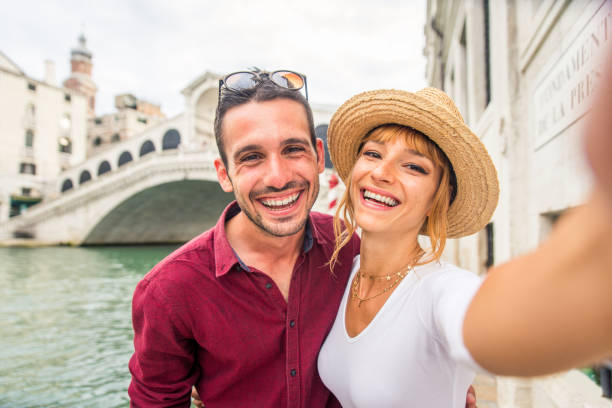 istock Couple travelling in Venice, Italy 1272216414