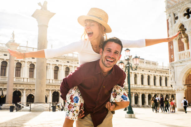 istock Couple travelling in Venice, Italy 1272217204