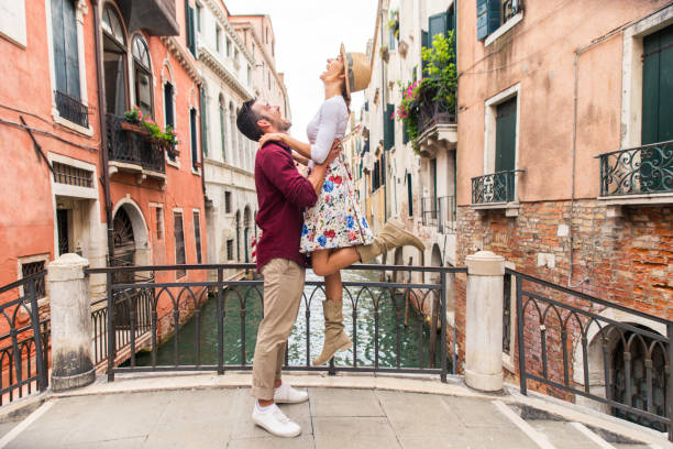 istock Couple travelling in Venice, Italy 1272217226