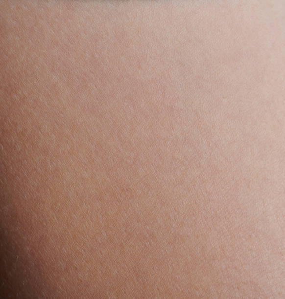 istock Surface of clean perfect real skin 1272220031