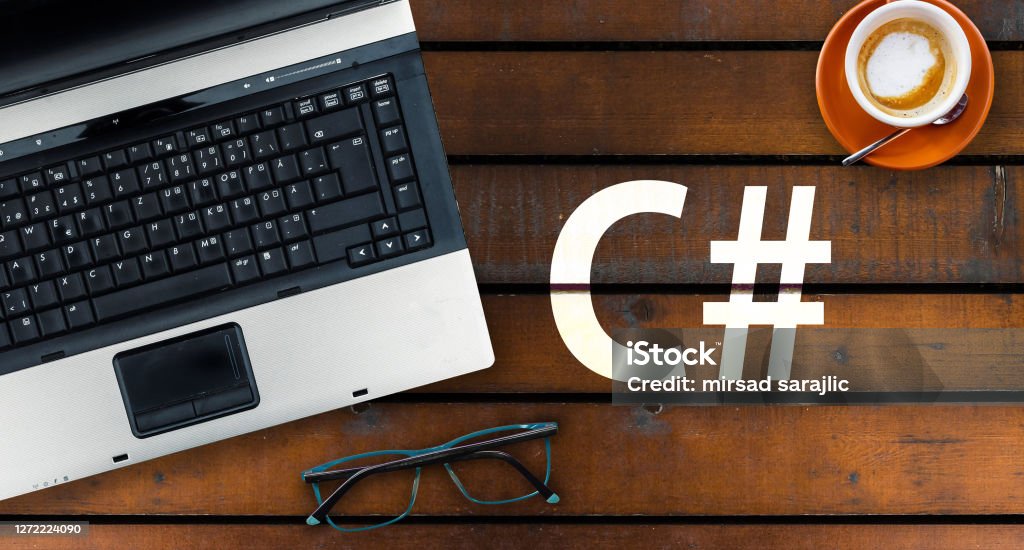 C Sharp Programming Language Stock Photo - Download Image Now ...