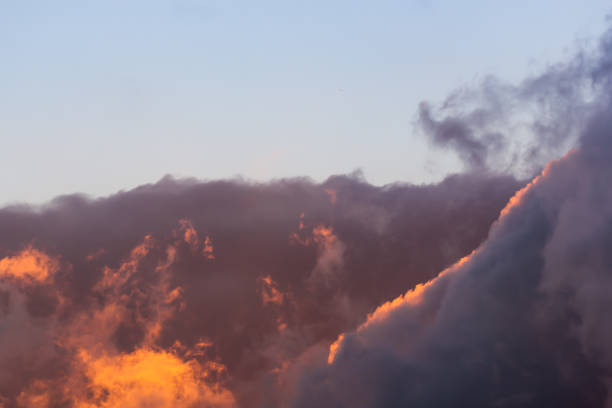 istock The sky above the clouds. 1272229458