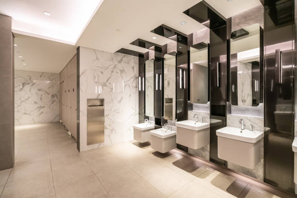 istock Toilet with modern decoration style 1272230486