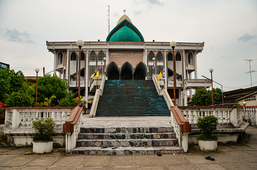 A mosque in Kota Bharu, the regional capital of Kelantan State in the north of peninsular Malaysia, as seen on Feb. 22 2013.