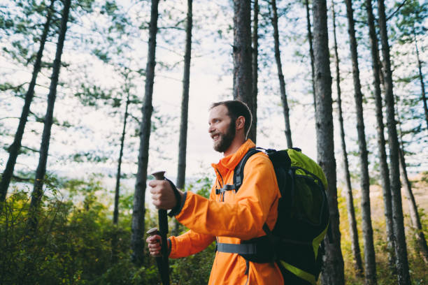 istock Man hiking in the mountain 1272233343