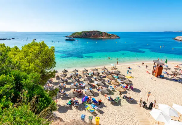 Photo of Portals Nous beach (playa) on Mallorca island, Spain